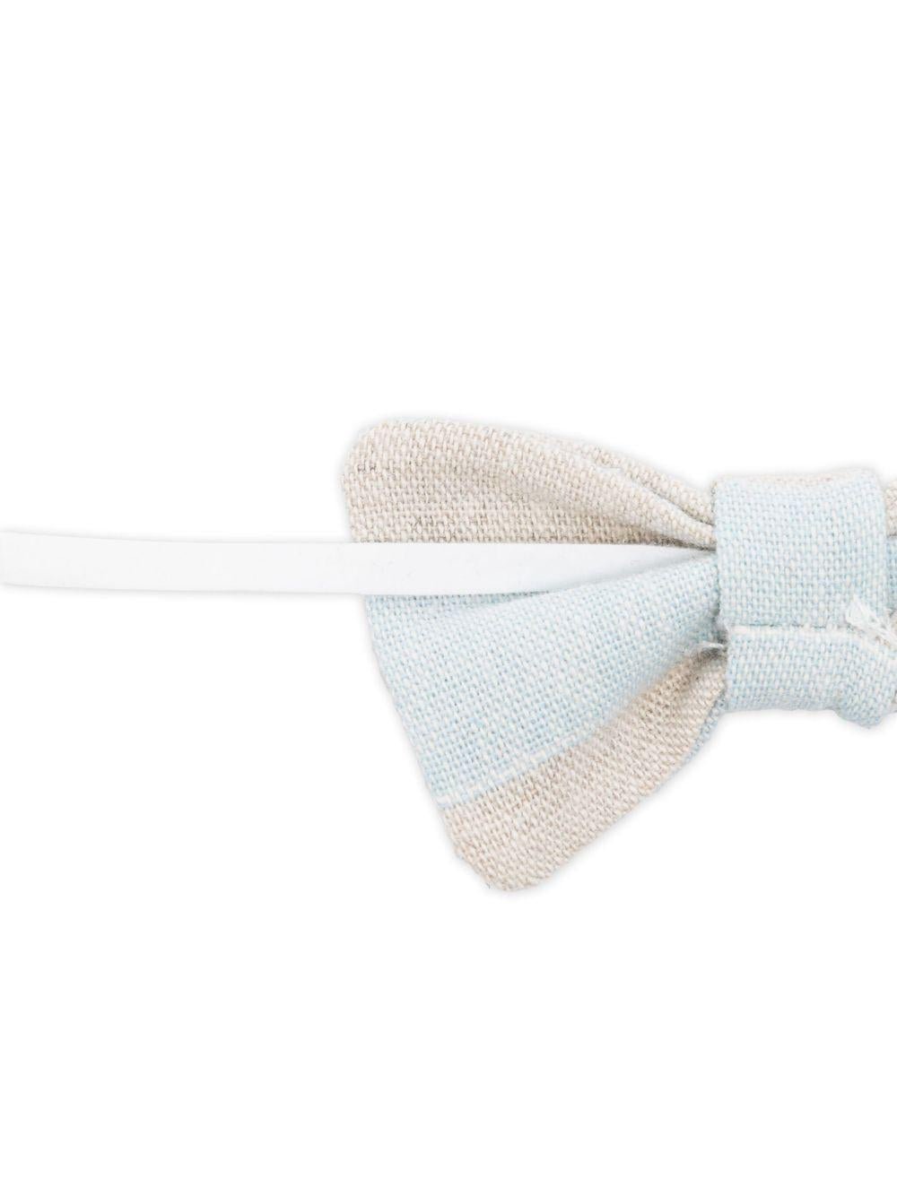 Papillon per neonato La Stupenderia grigio in lino - Rubino Kids