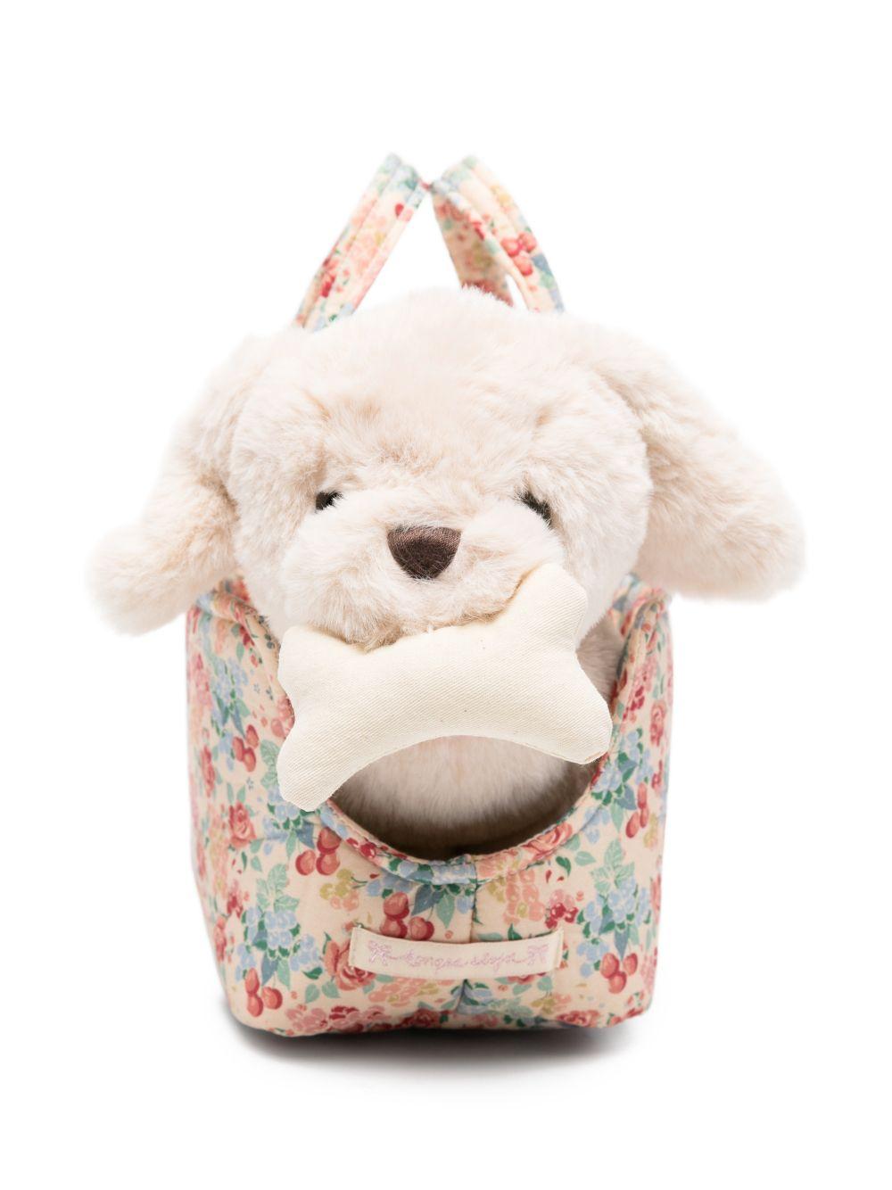 Peluche giocattolo per bambina Konges Sløjd multicolore a forma di cagnolino - Rubino Kids