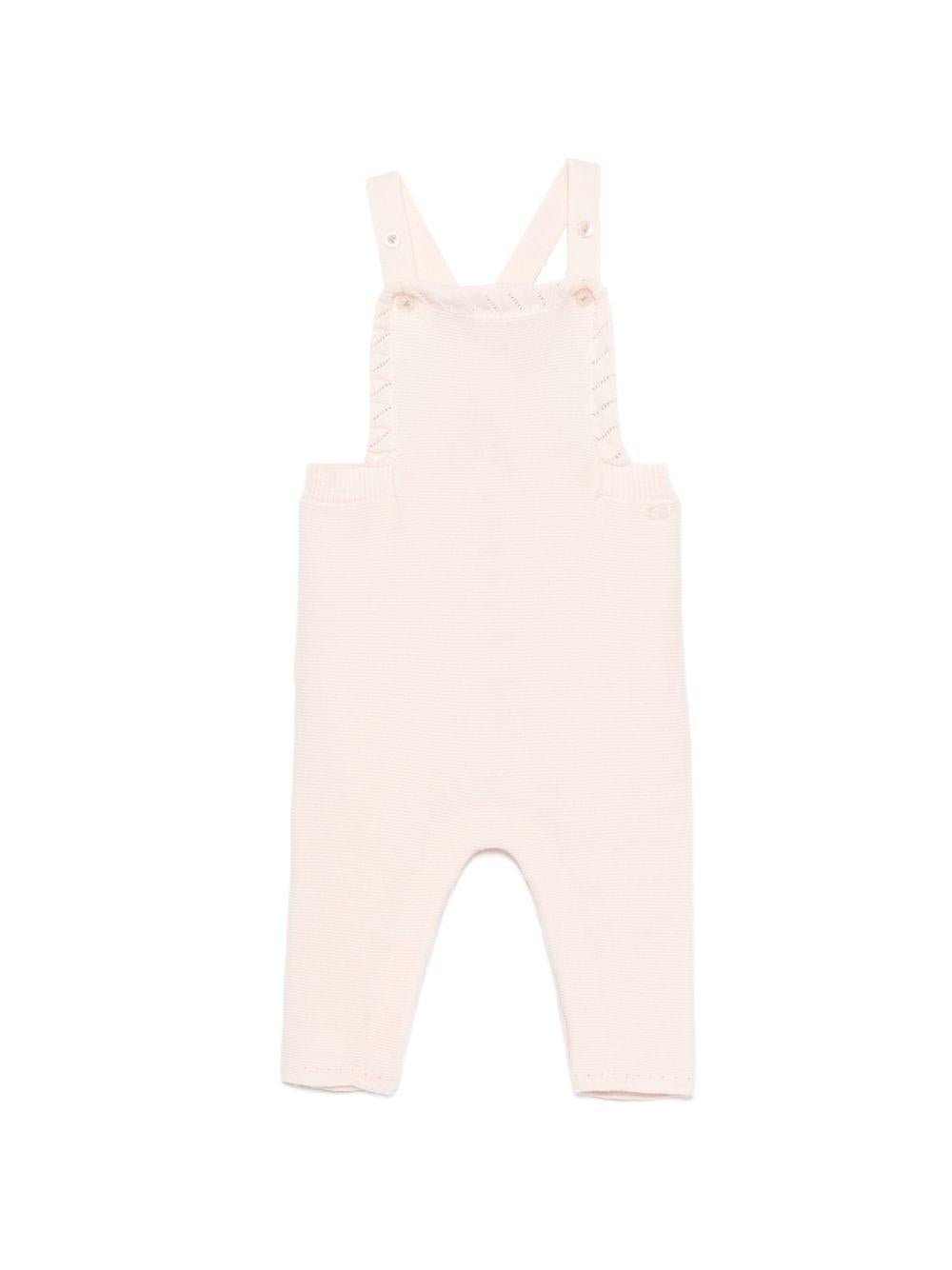 Salopette per neonata Tartine Et Chocolat rosa con dettagli arricciati - Rubino Kids