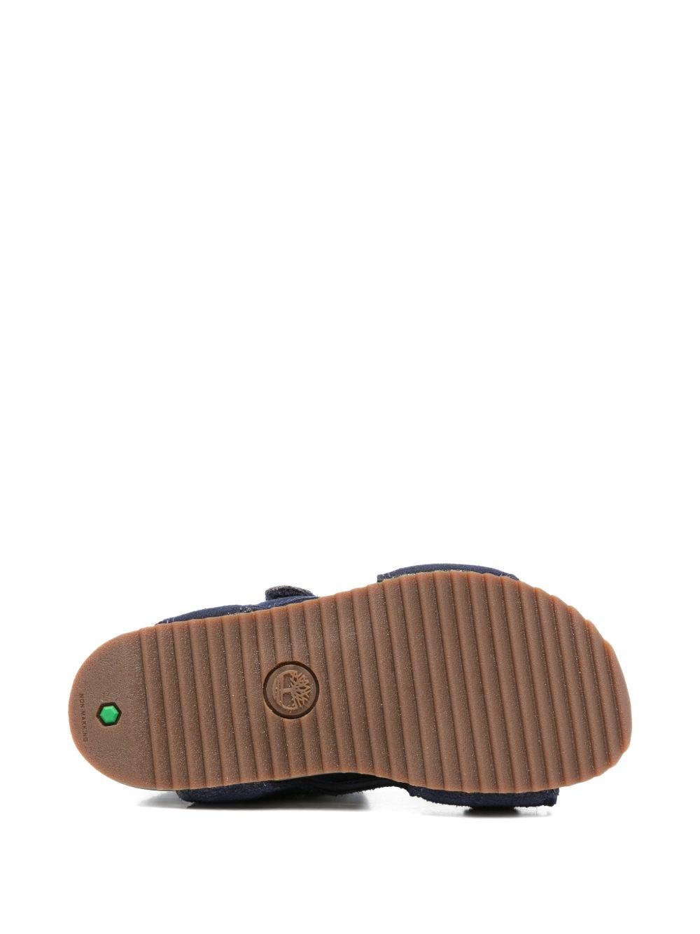 Sandali Castle Island per bambino Timberland Kids blu con doppia fibbia - Rubino Kids