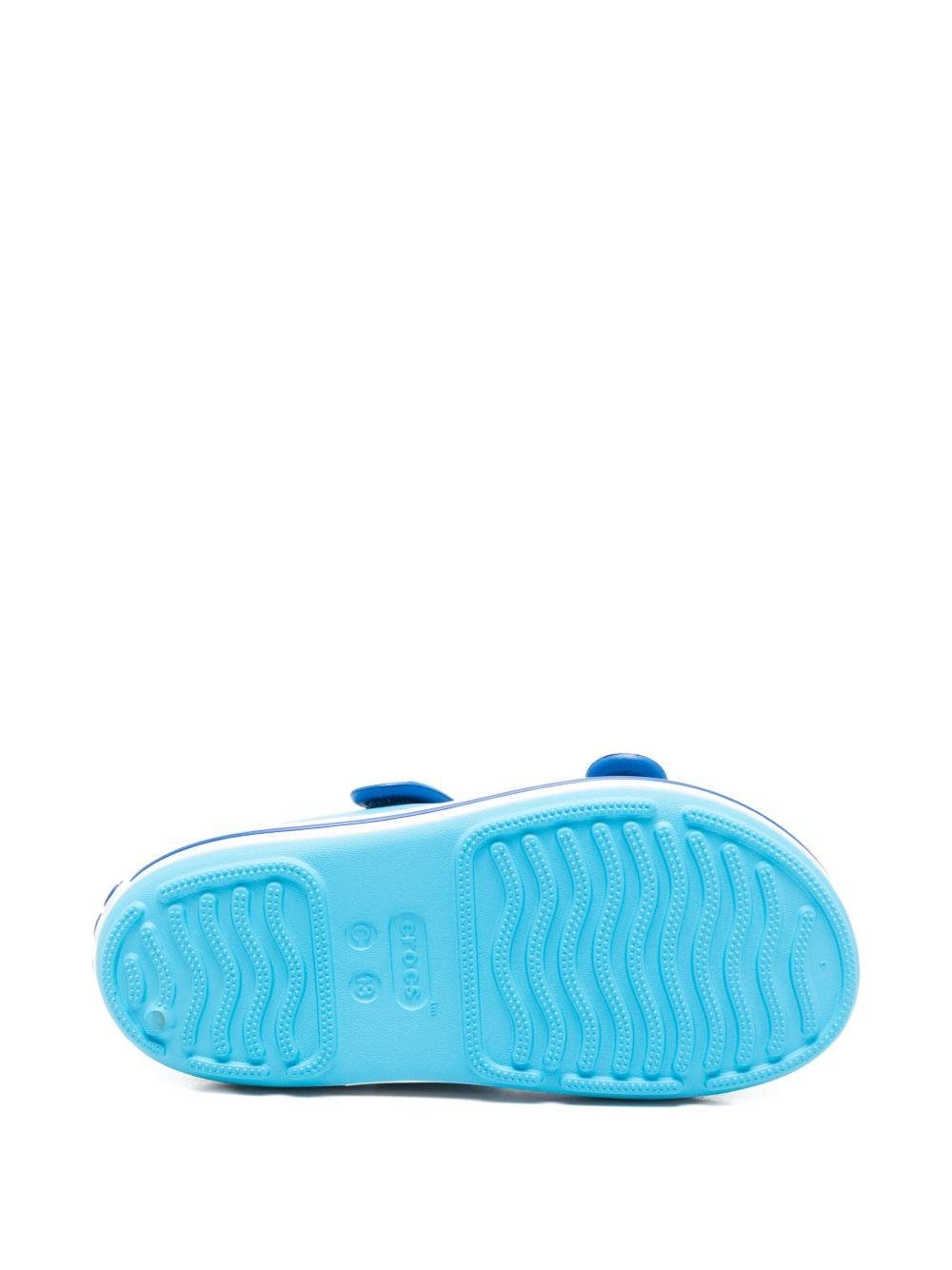 Sandali per bambino Crocs Kids azzurre con cinturino - Rubino Kids