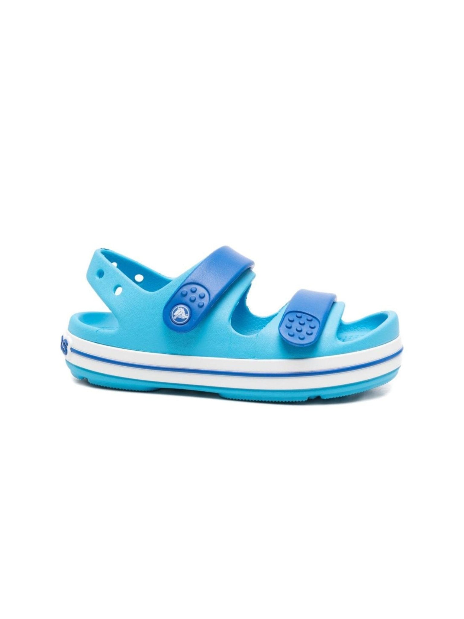 Sandali per bambino Crocs Kids azzurre con cinturino - Rubino Kids