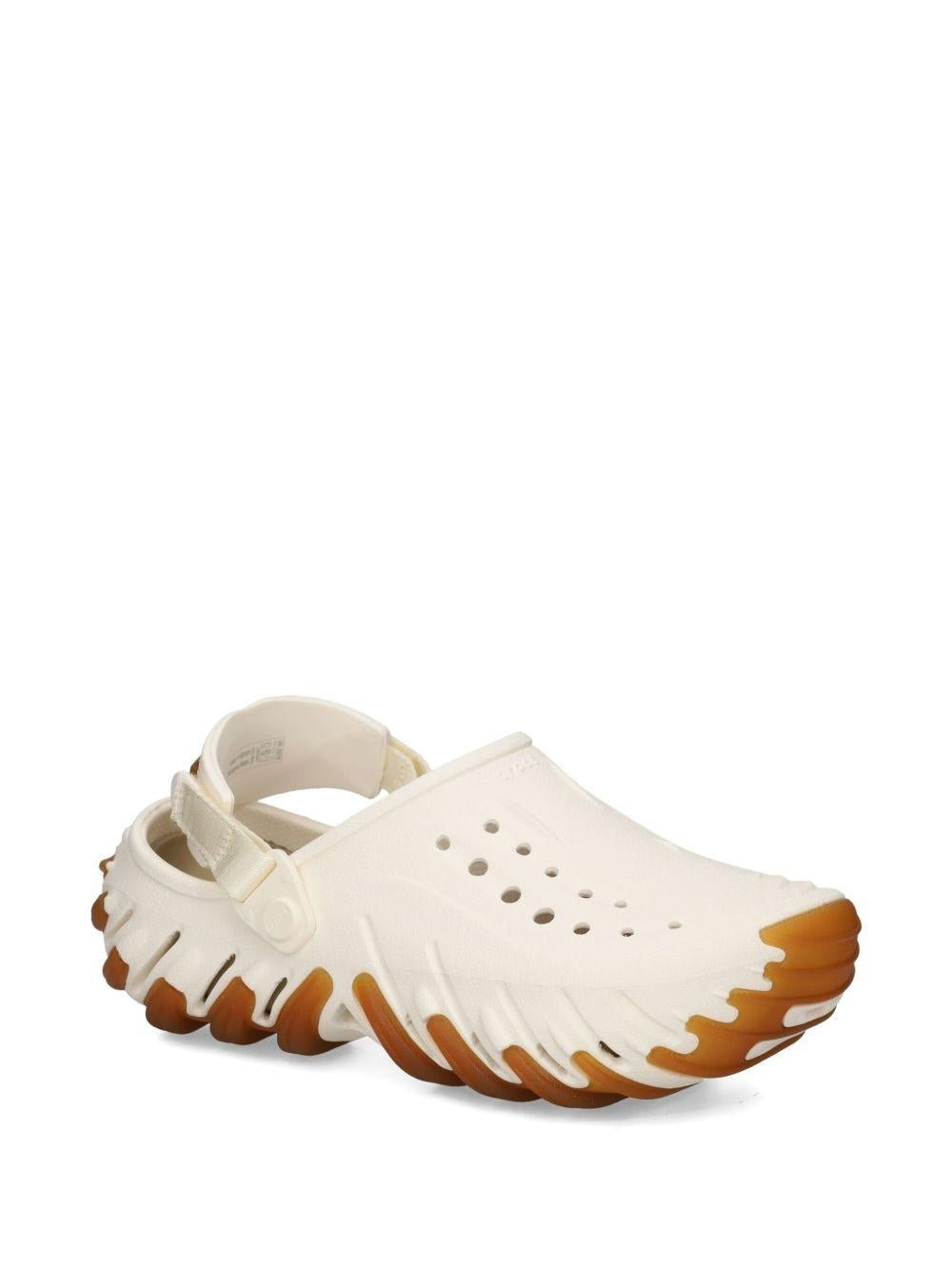 Sandali per donna Crocs beige con suola scanalata - Rubino Kids