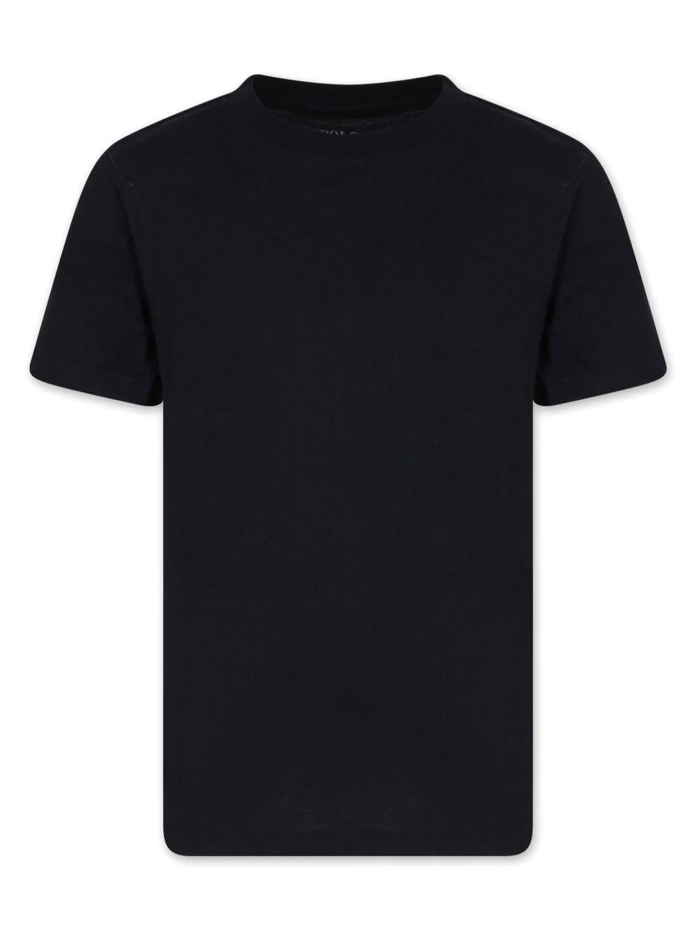 Set di 2 T-shirt per bambino Polo Ralph Lauren Kids nero e bianco con motivo Polo Pony - Rubino Kids