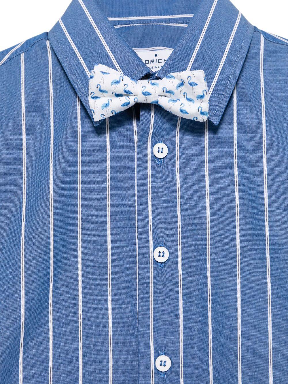 Set di 3 pezzi per bambino Colorichiari blu con design color - block - Rubino Kids