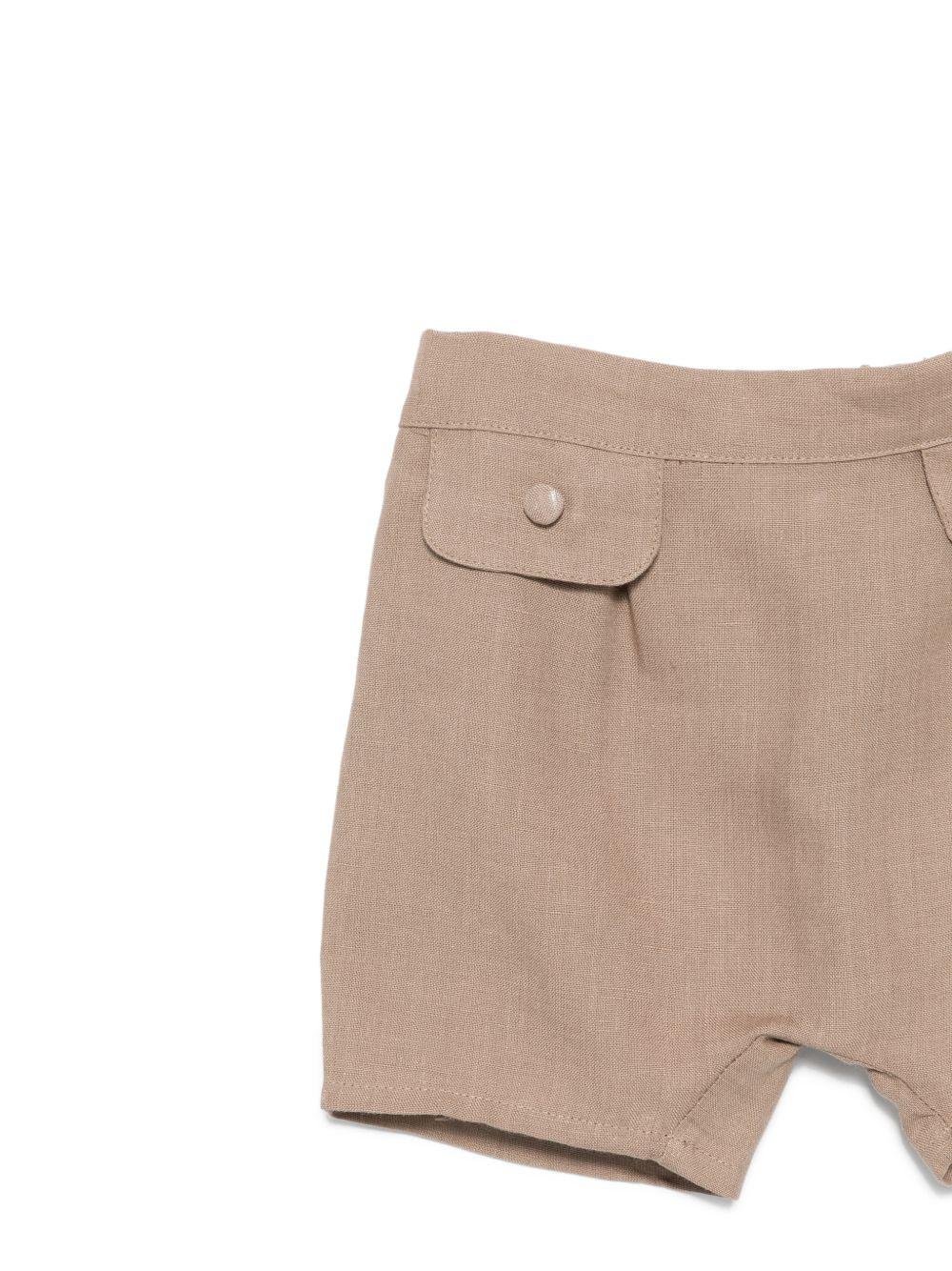 Set t-shirt e shorts per neonato Jesurum Baby multicolore con colletto a punta - Rubino Kids