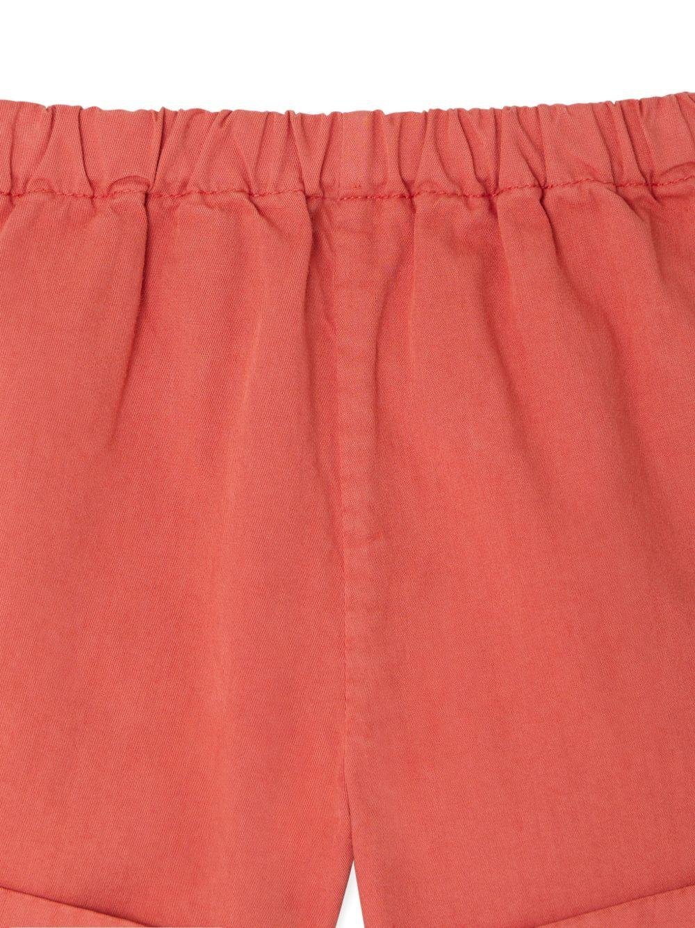 Shorts Ecady per neonato Bonpoint arancione con vita elasticizzata - Rubino Kids