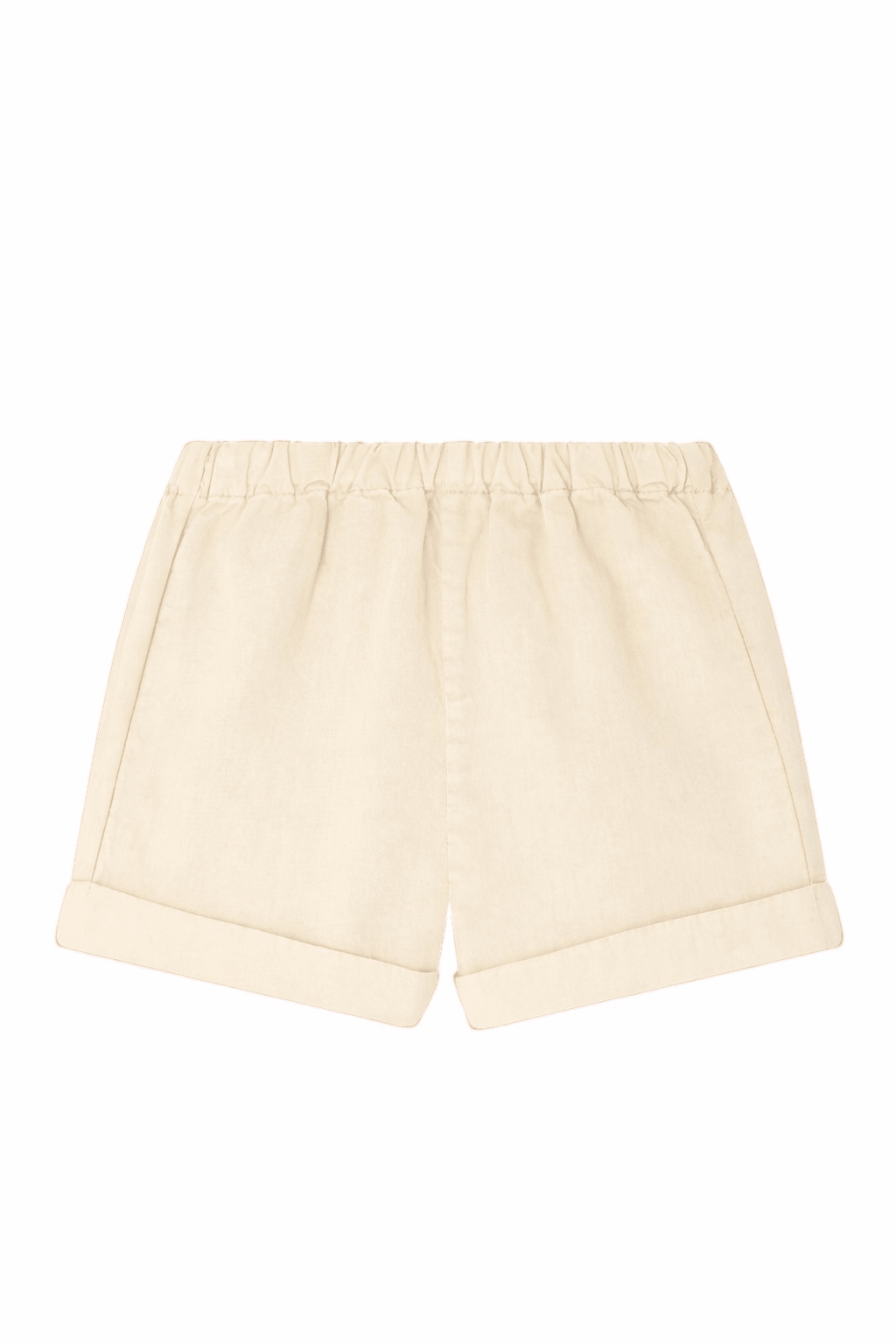 Shorts Ecady per neonato Bonpoint beige con vita elasticizzata - Rubino Kids