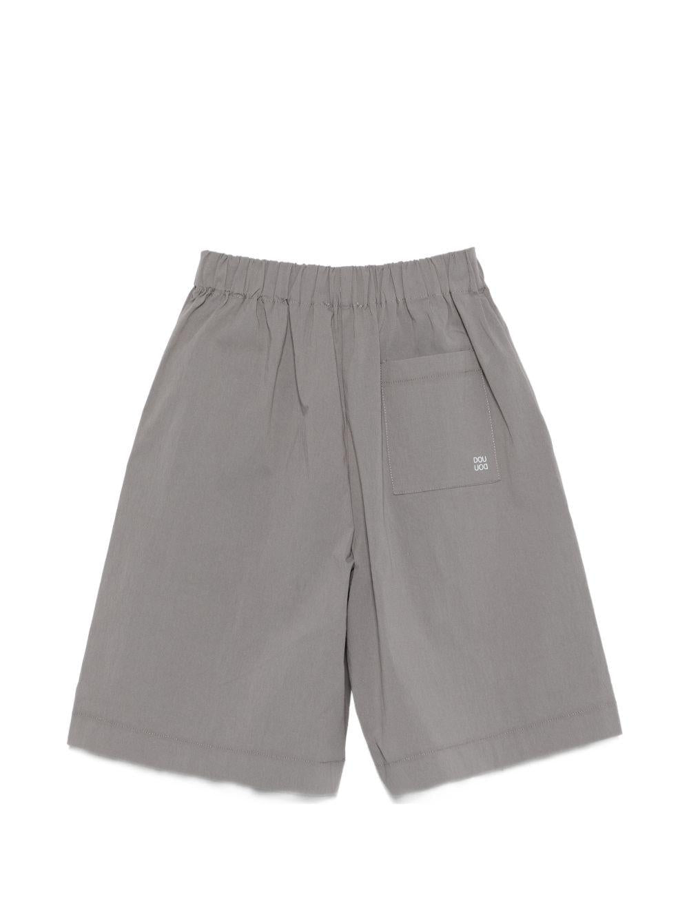 Shorts per bambino Douuod Kids grigio con vita elasticizzata - Rubino Kids