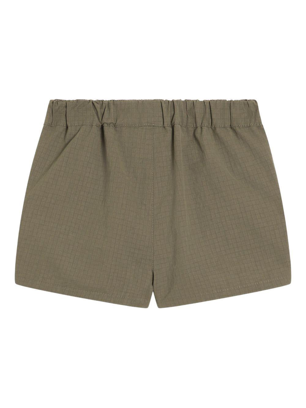 Shorts per neonato Dolce & Gabbana Kids verde con vita elasticizzata - Rubino Kids