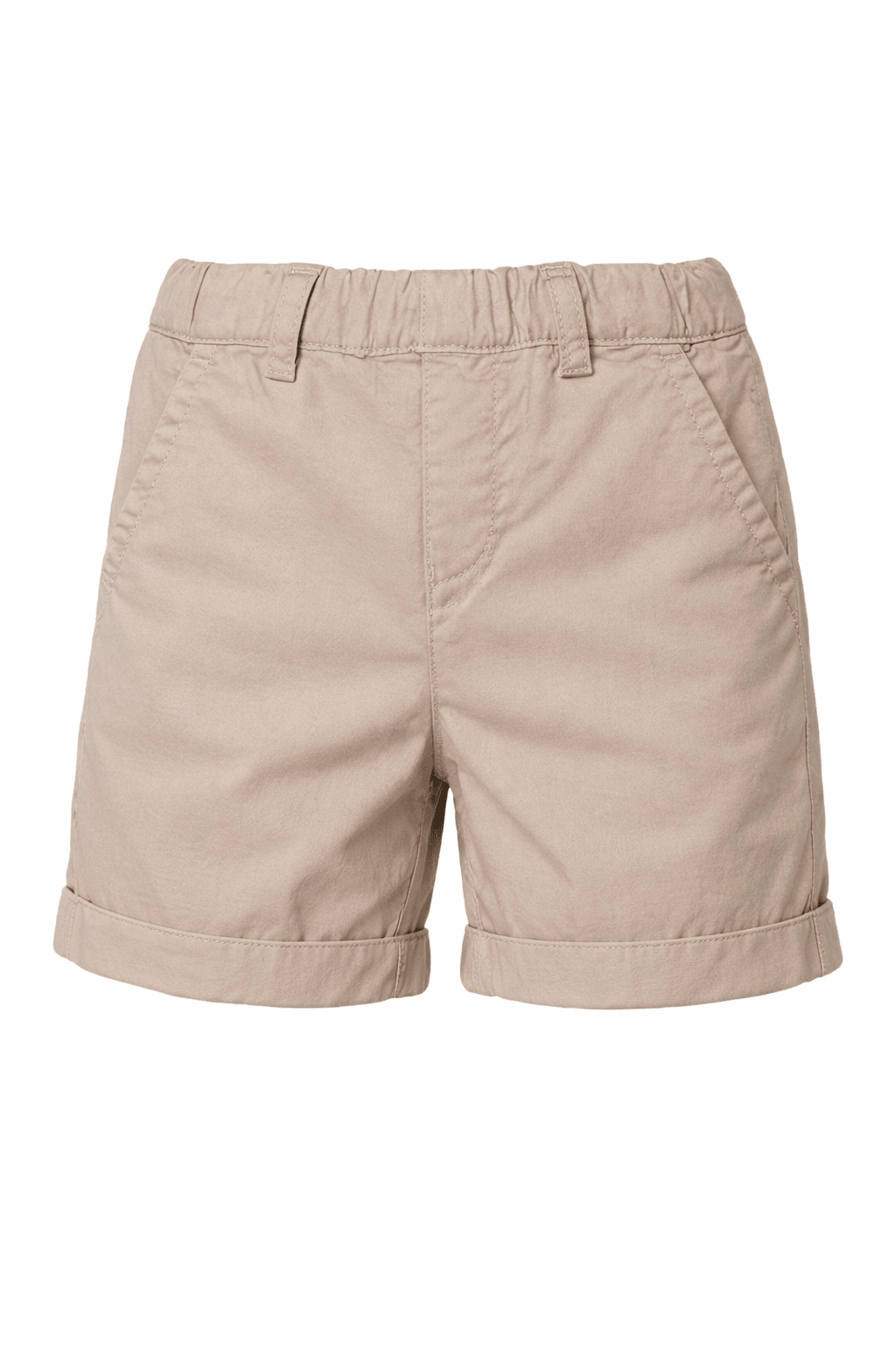 Shorts per neonato Emporio Armani Kids beige con vita elasticizzata - Rubino Kids