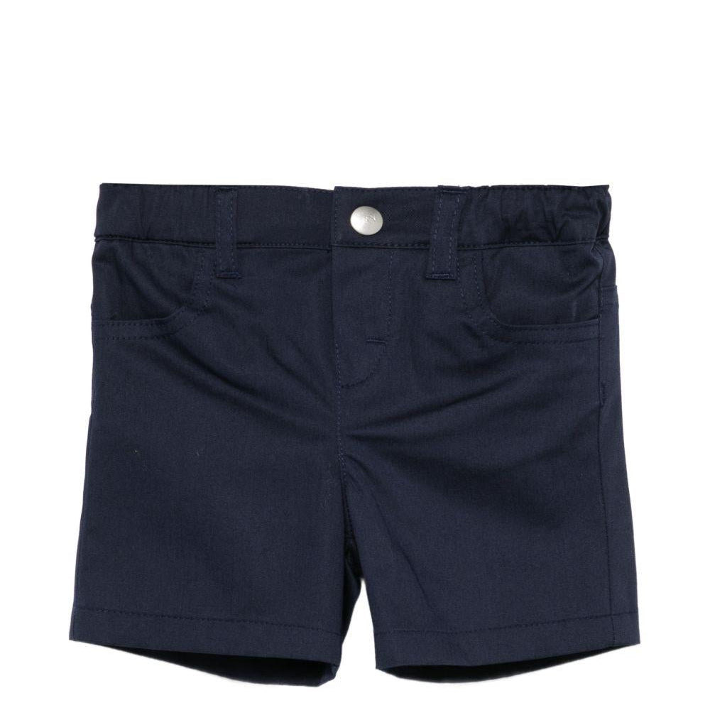 Shorts per neonato Fay Kids blu scuro con elastico in vita - Rubino Kids