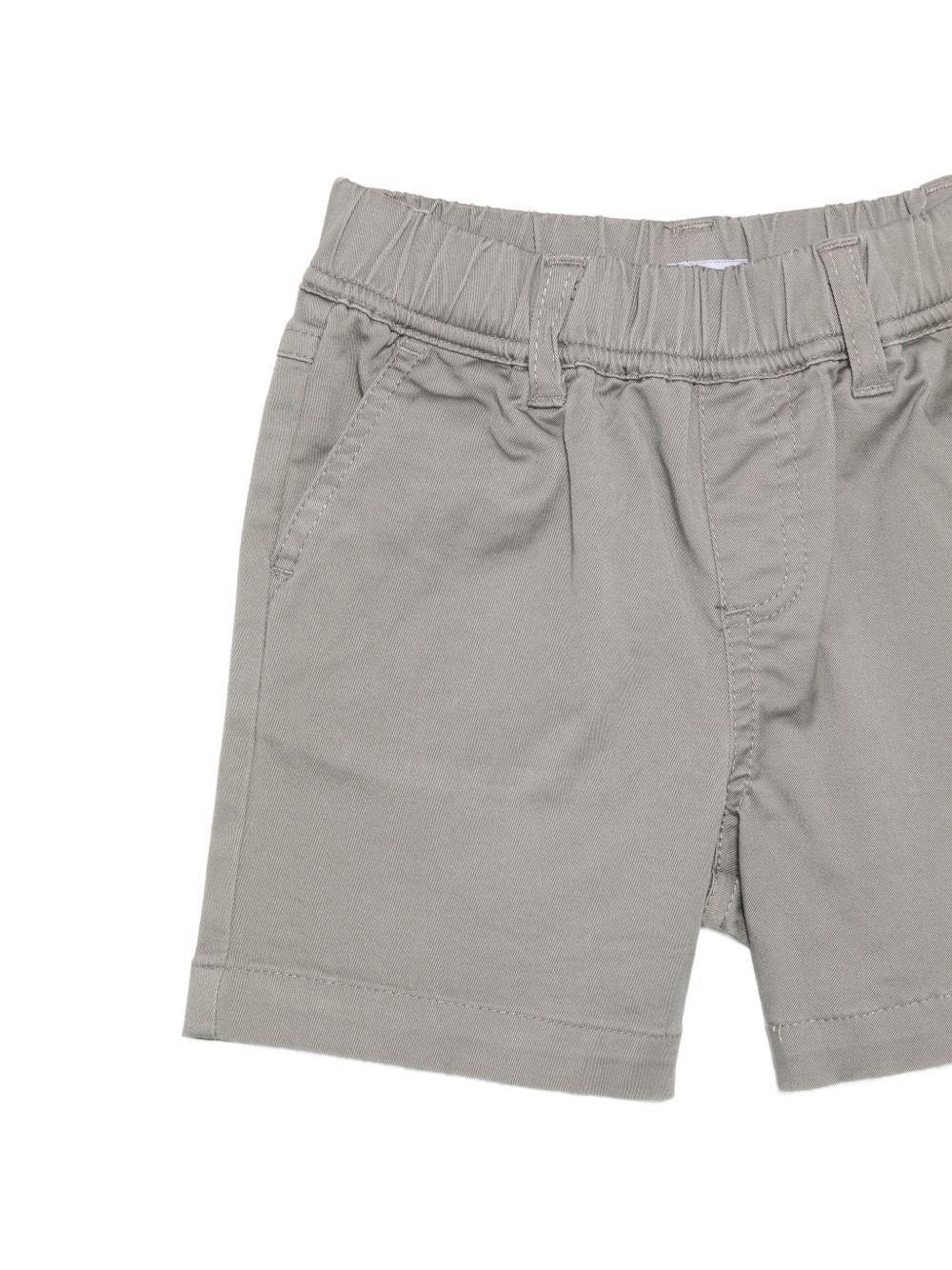 Shorts per neonato John Richmond Junior grigi con vita elasticizzata - Rubino Kids