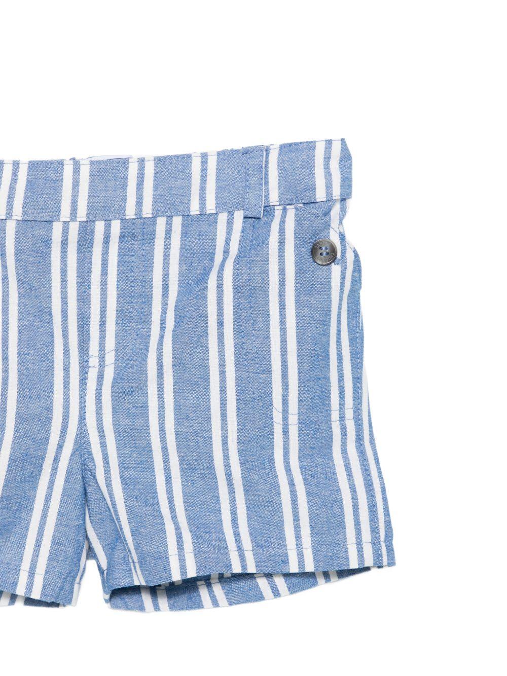 Shorts per neonato Tartine & Chocolat blu con motivo a righe - Rubino Kids