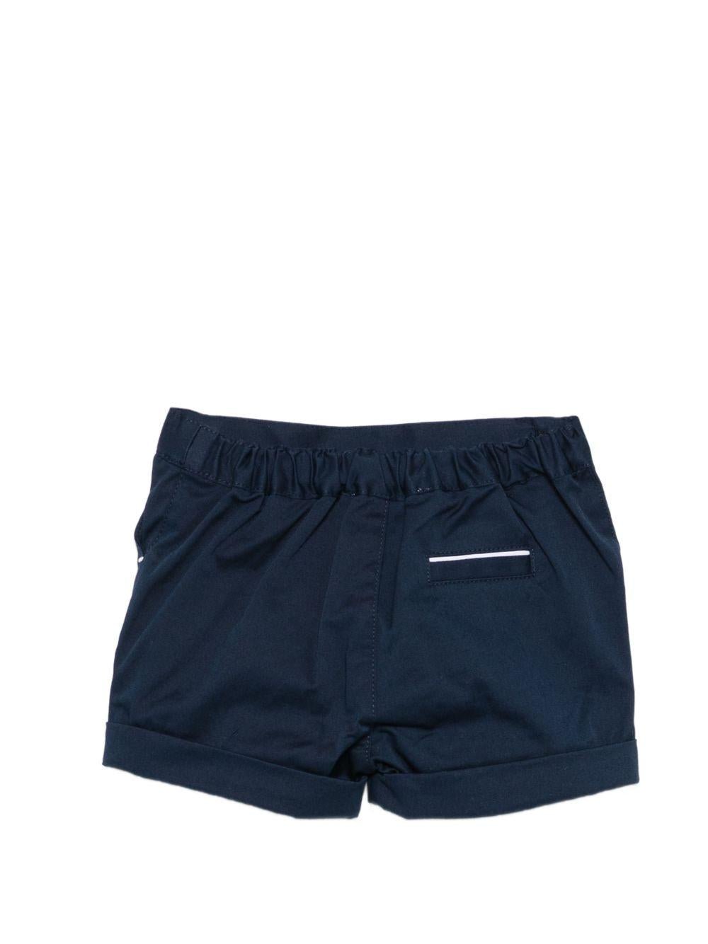 Shorts per neonato Tartine & Chocolat blu navy con risvolto - Rubino Kids