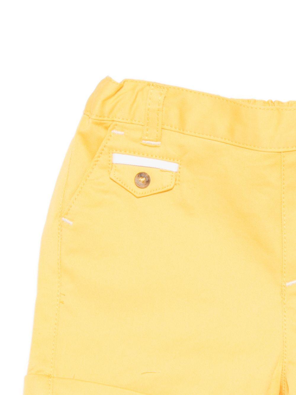 Shorts per neonato Tartine & Chocolat giallo con bottoni - Rubino Kids