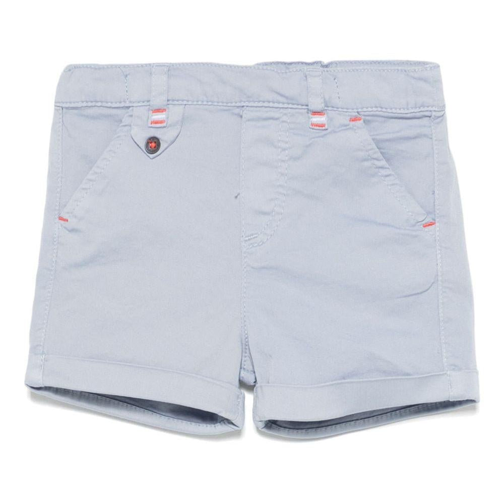 Shorts per neonato Tartine Et Chocolat azzurro in twill - Rubino Kids