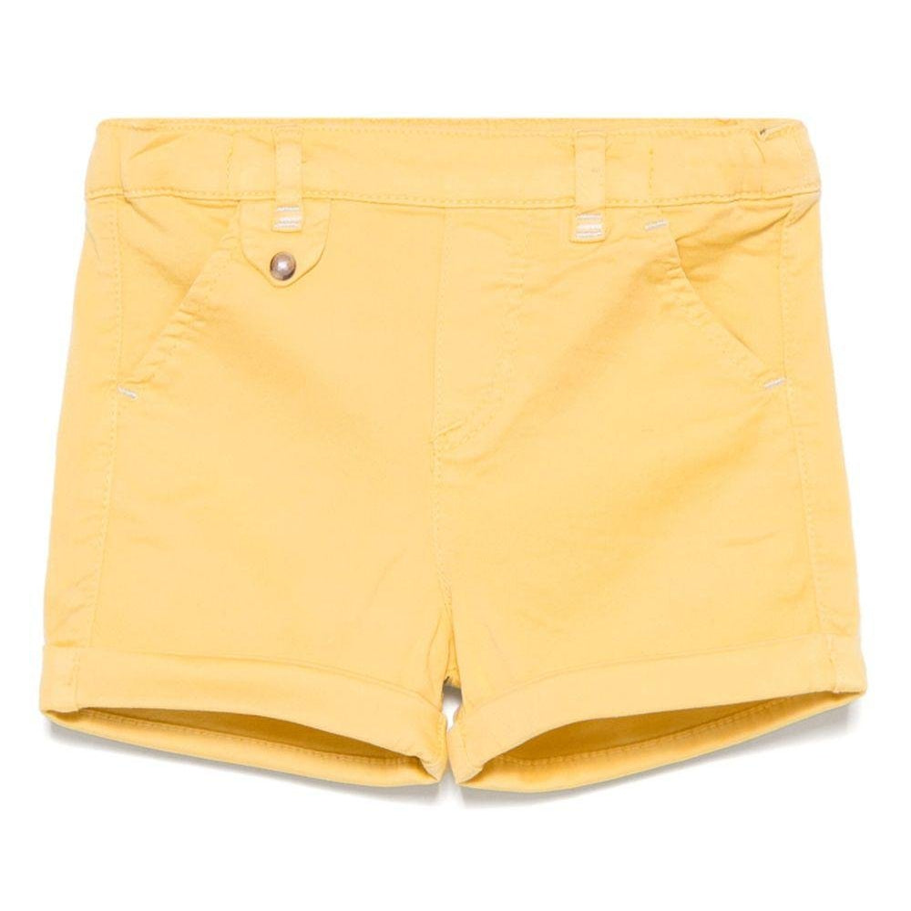 Shorts per neonato Tartine Et Chocolat giallo in twill - Rubino Kids