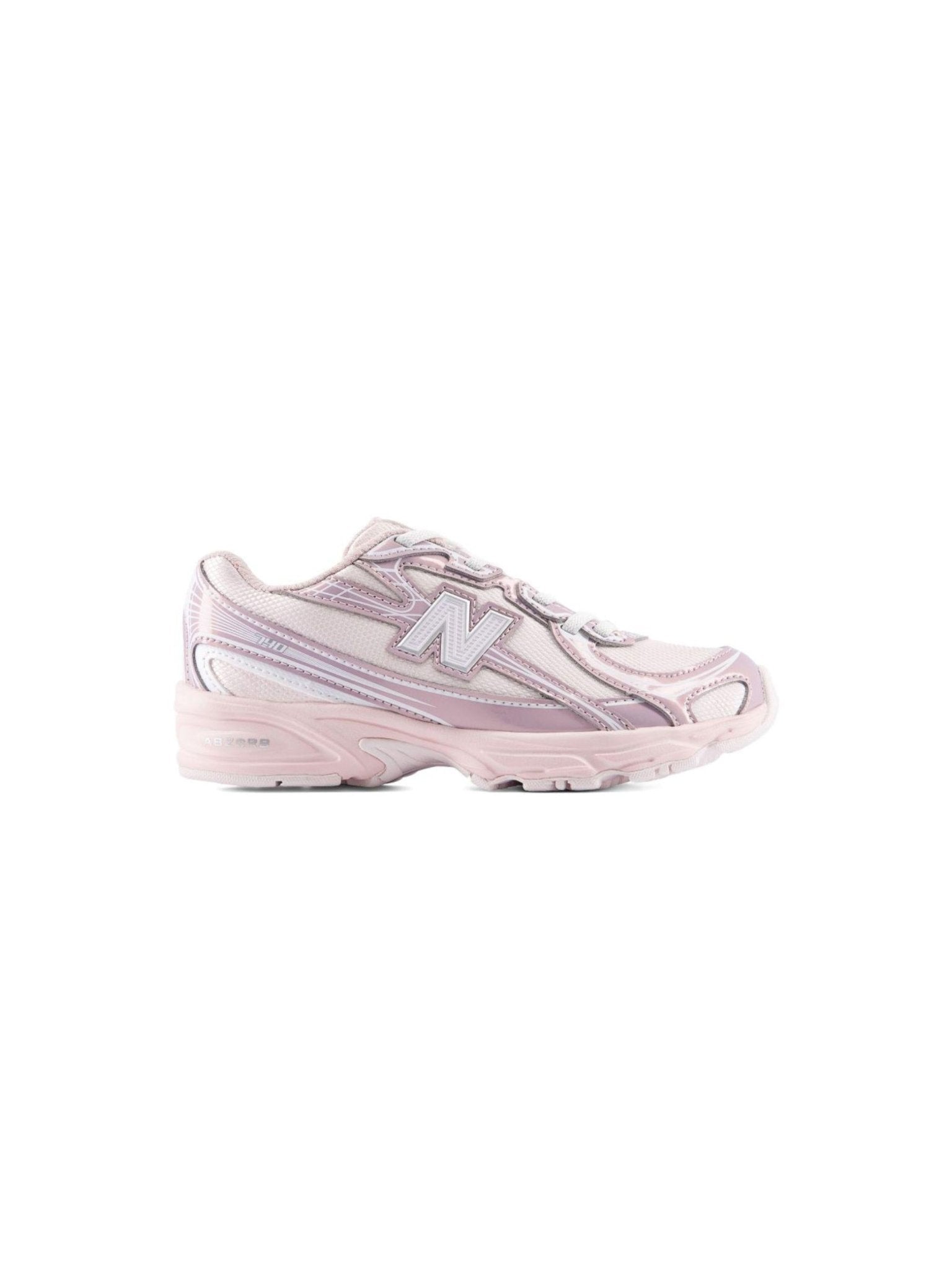 Sneakers 740 per bambina New Balance Kids rosa con chiusura con lacci - Rubino Kids