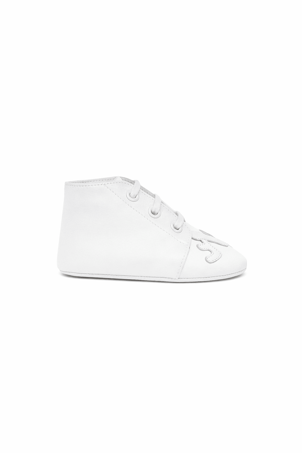 Sneakers Baby Love per neonati Christian Louboutin Kids bianche con punta squadrata - Rubino Kids