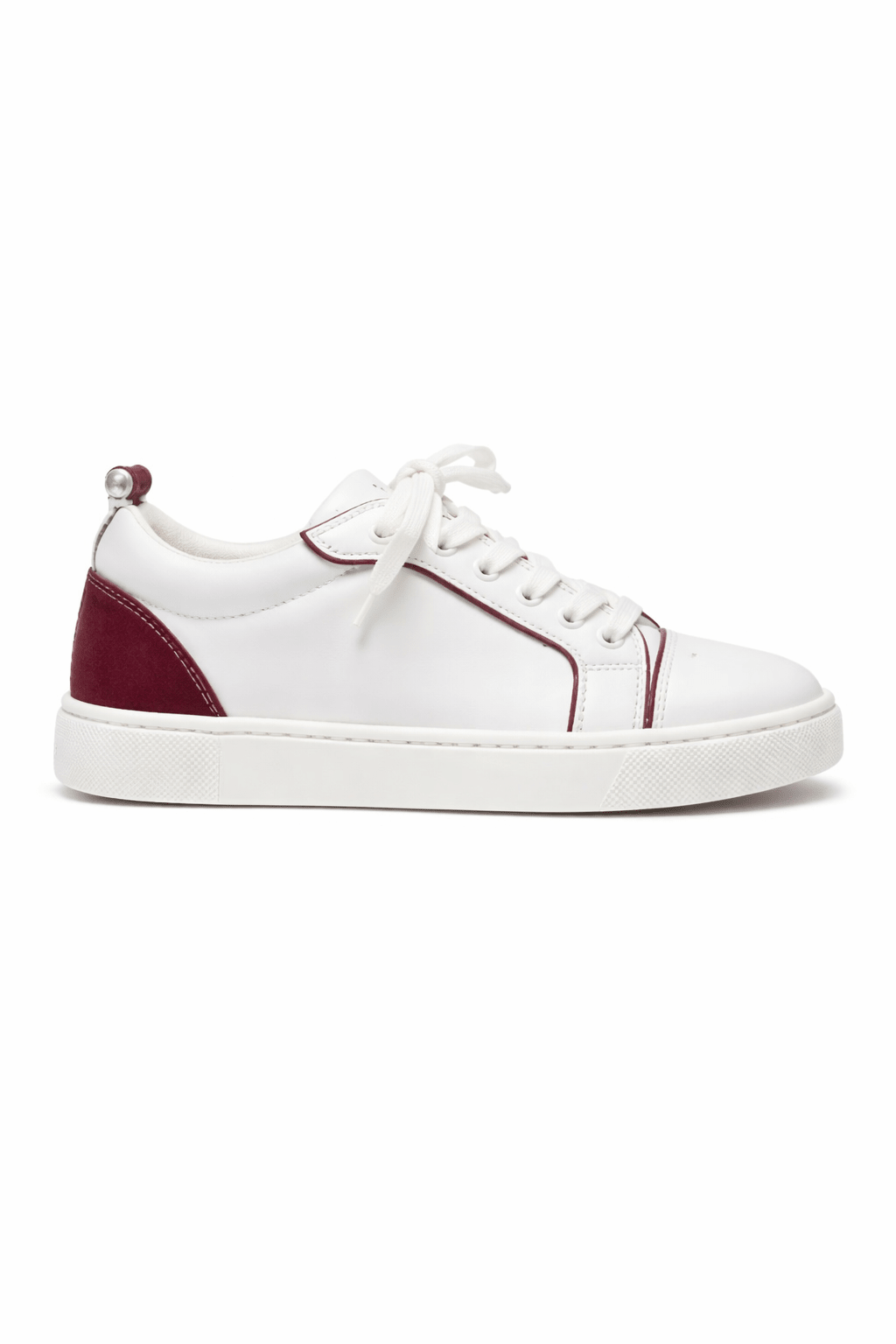 Sneakers Funnyto per bambini Christian Louboutin Kids bianco con inserti - Rubino Kids