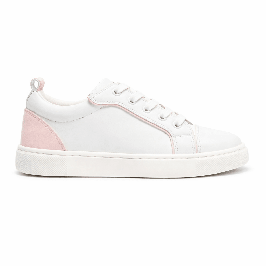 Sneakers Funnyto per bambini Christian Louboutin Kids bianco con inserti - Rubino Kids