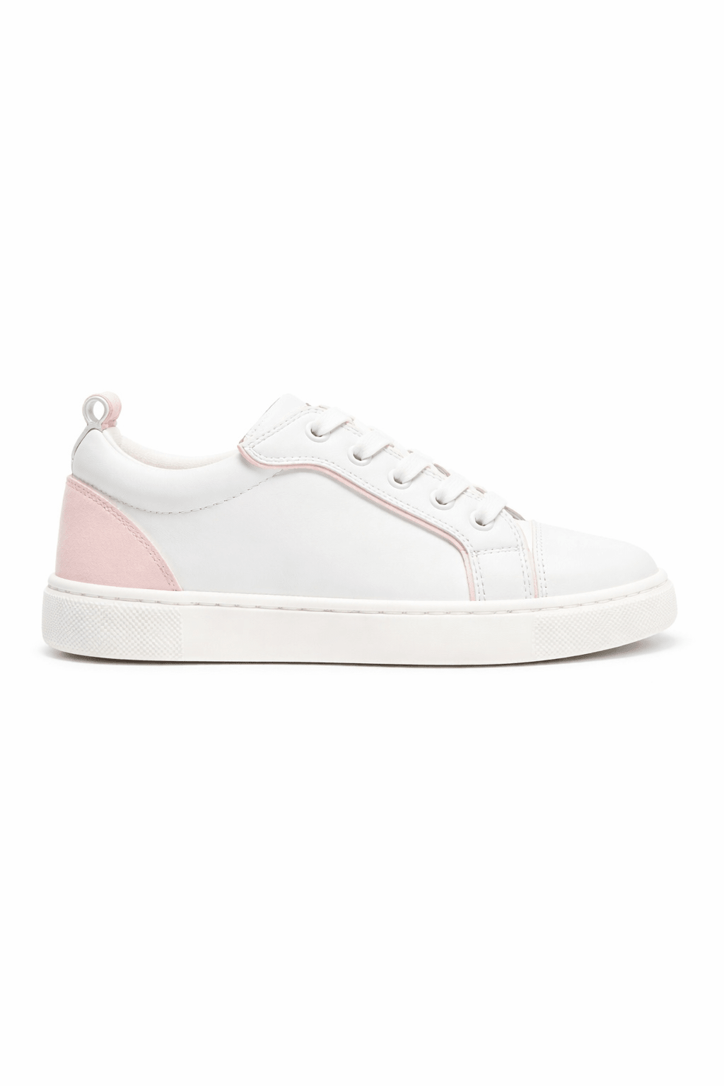 Sneakers Funnyto per bambini Christian Louboutin Kids bianco con inserti - Rubino Kids