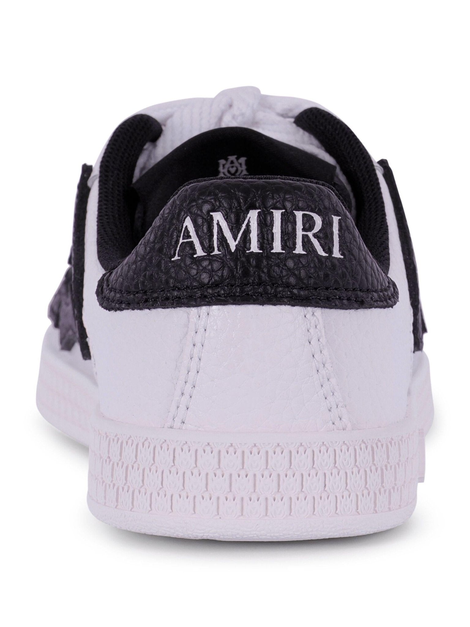 Sneakers Pacific Bones per bambino Amiri Kids bianche e nere con suola in rilievo - Rubino Kids