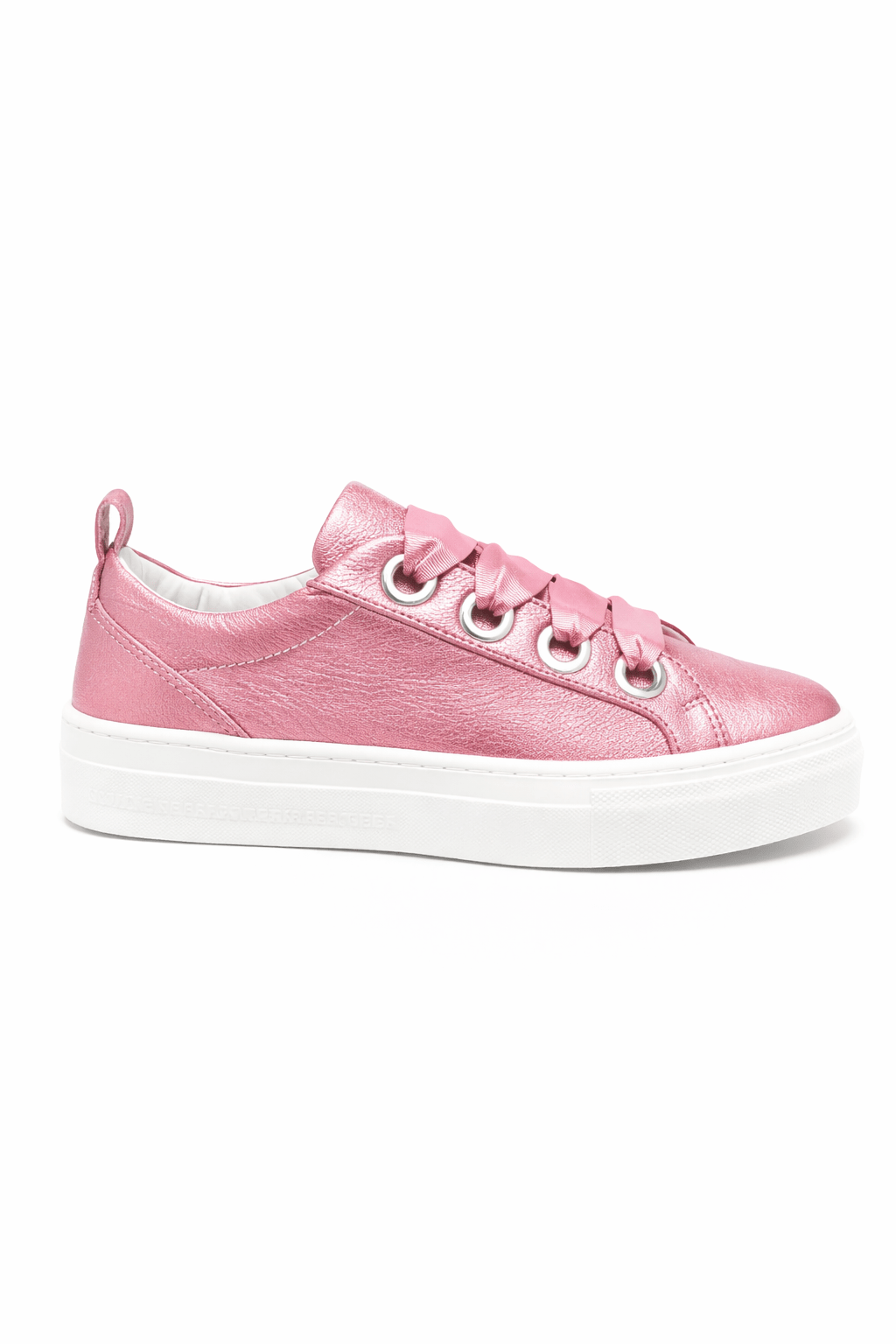 Sneakers per bambina Colorichiari rosa con soletta in pelle con logo - Rubino Kids