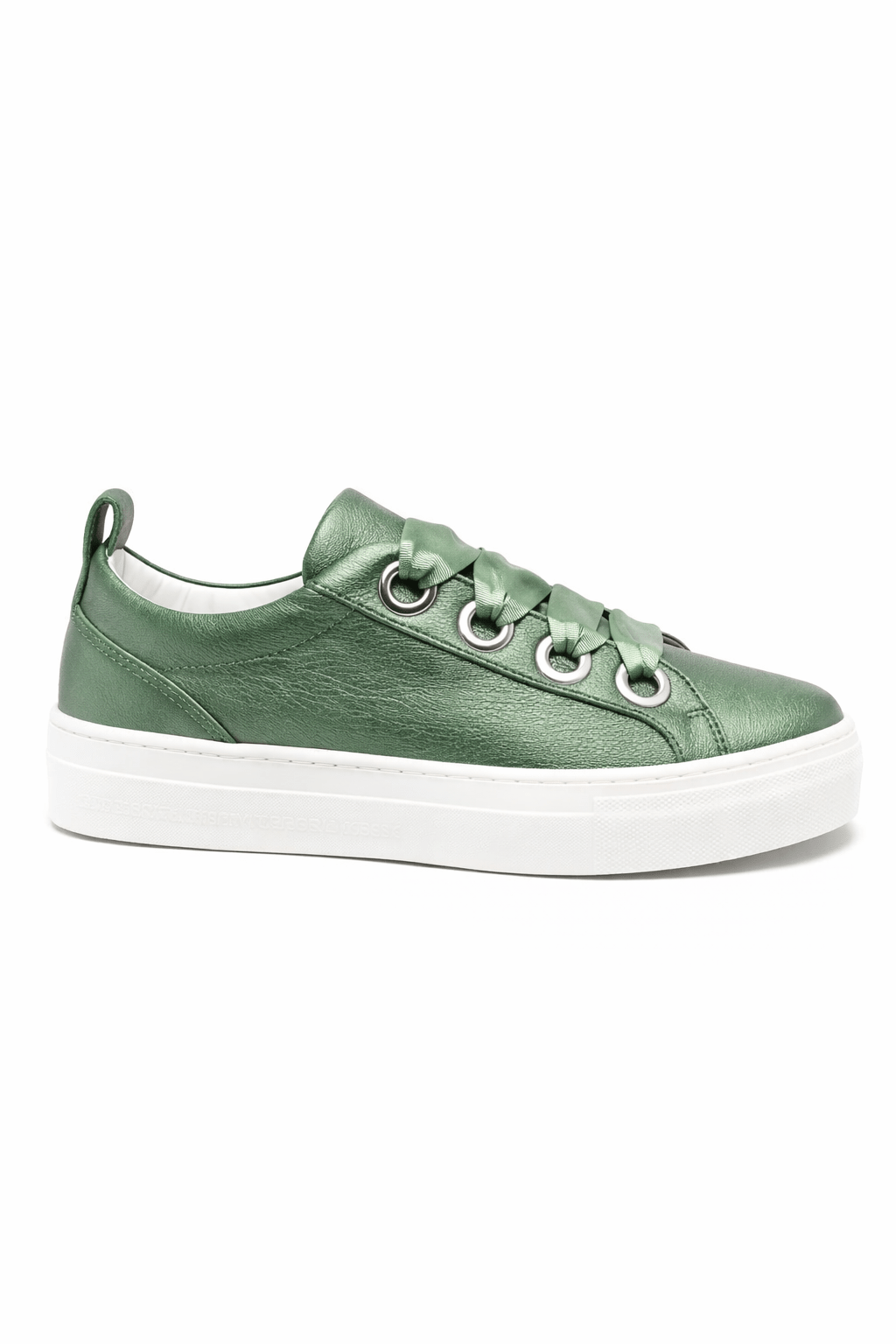 Sneakers per bambina Colorichiari verde con soletta in pelle con logo - Rubino Kids