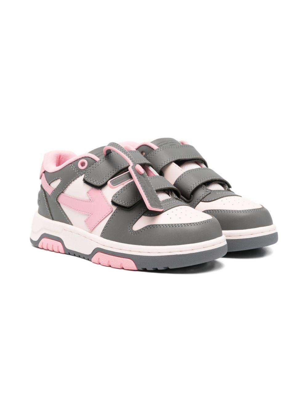 Sneakers per bambina Off - White Kids multicolore con dettaglio etichetta con logo - Rubino Kids