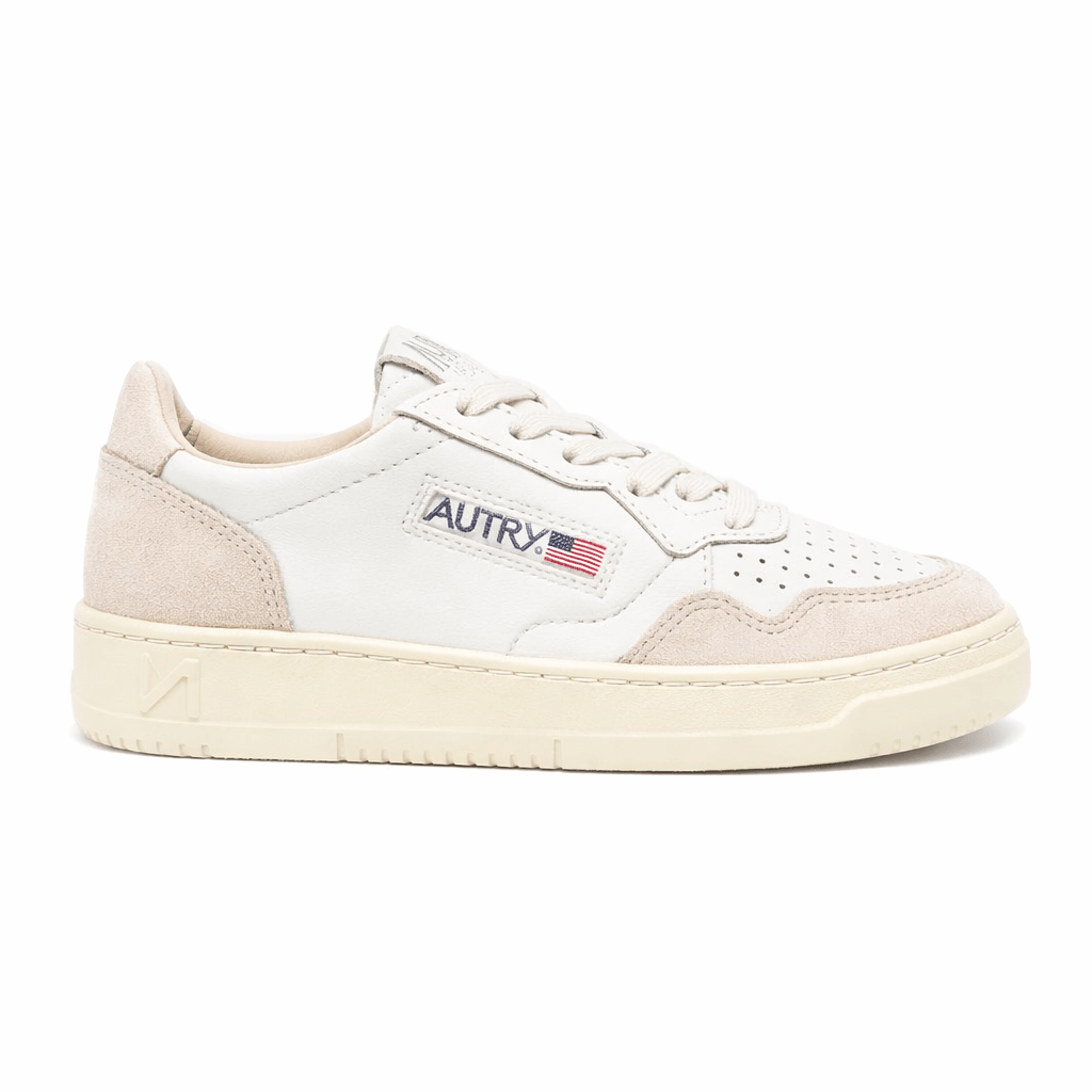 Sneakers per bambini AuTRY Kids beige con design traforato - Rubino Kids