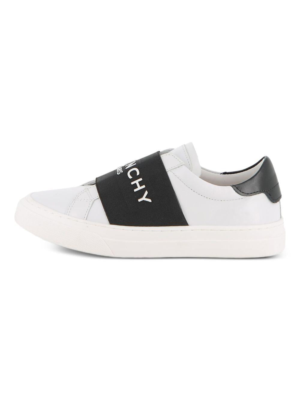 Sneakers per bambino Givenchy Kids bianco con logo - Rubino Kids