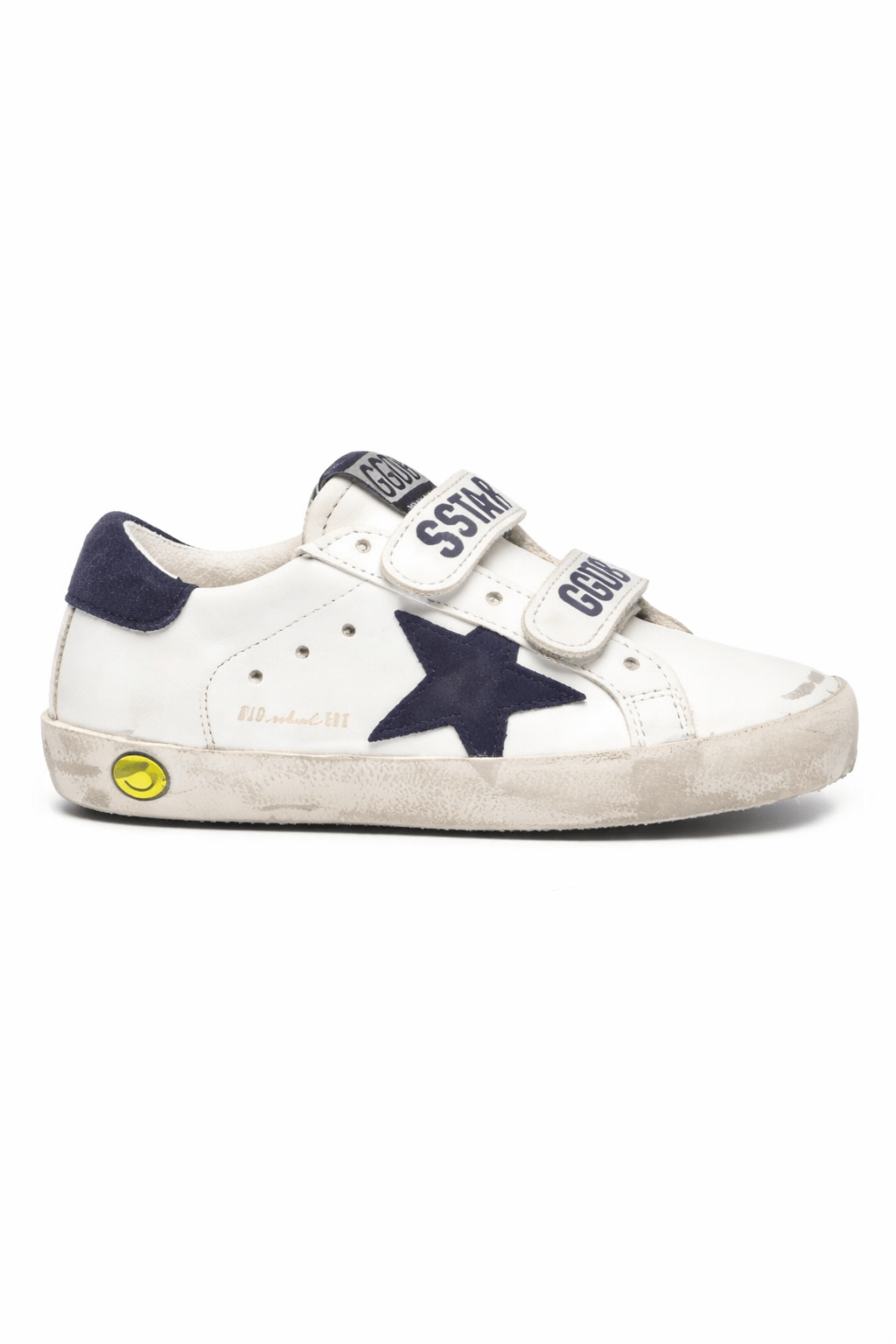 Sneakers per bambino Golden Goose Kids Superstar bianco con applicazione stella - Rubino Kids