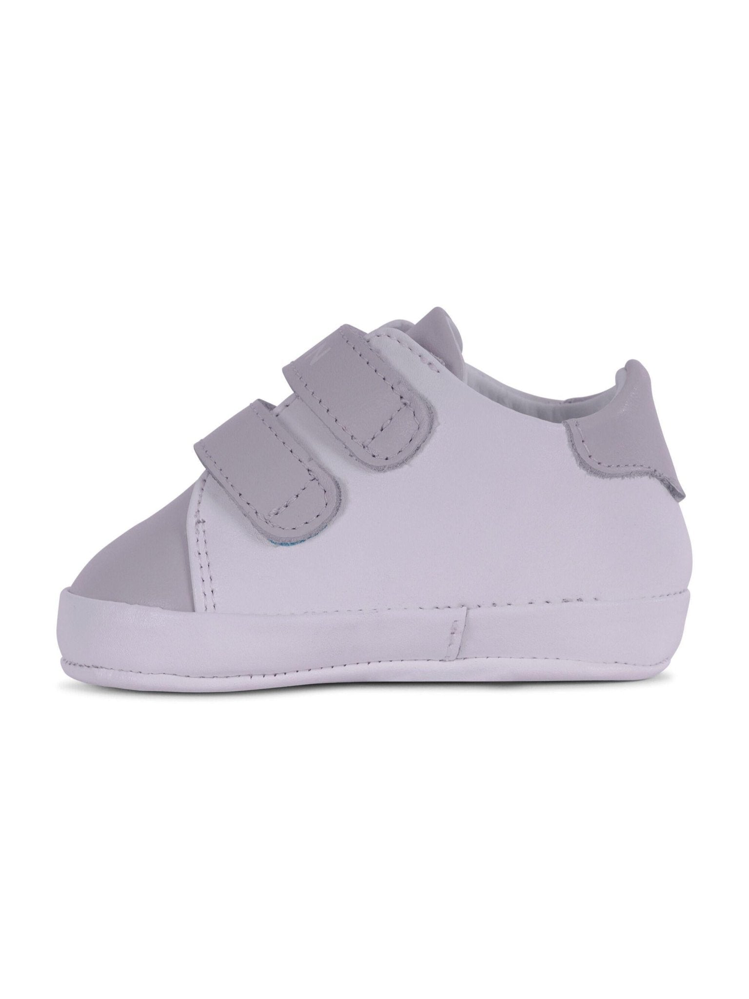 Sneakers per neonato Balmain Kids multicolor con logo sul davanti - Rubino Kids
