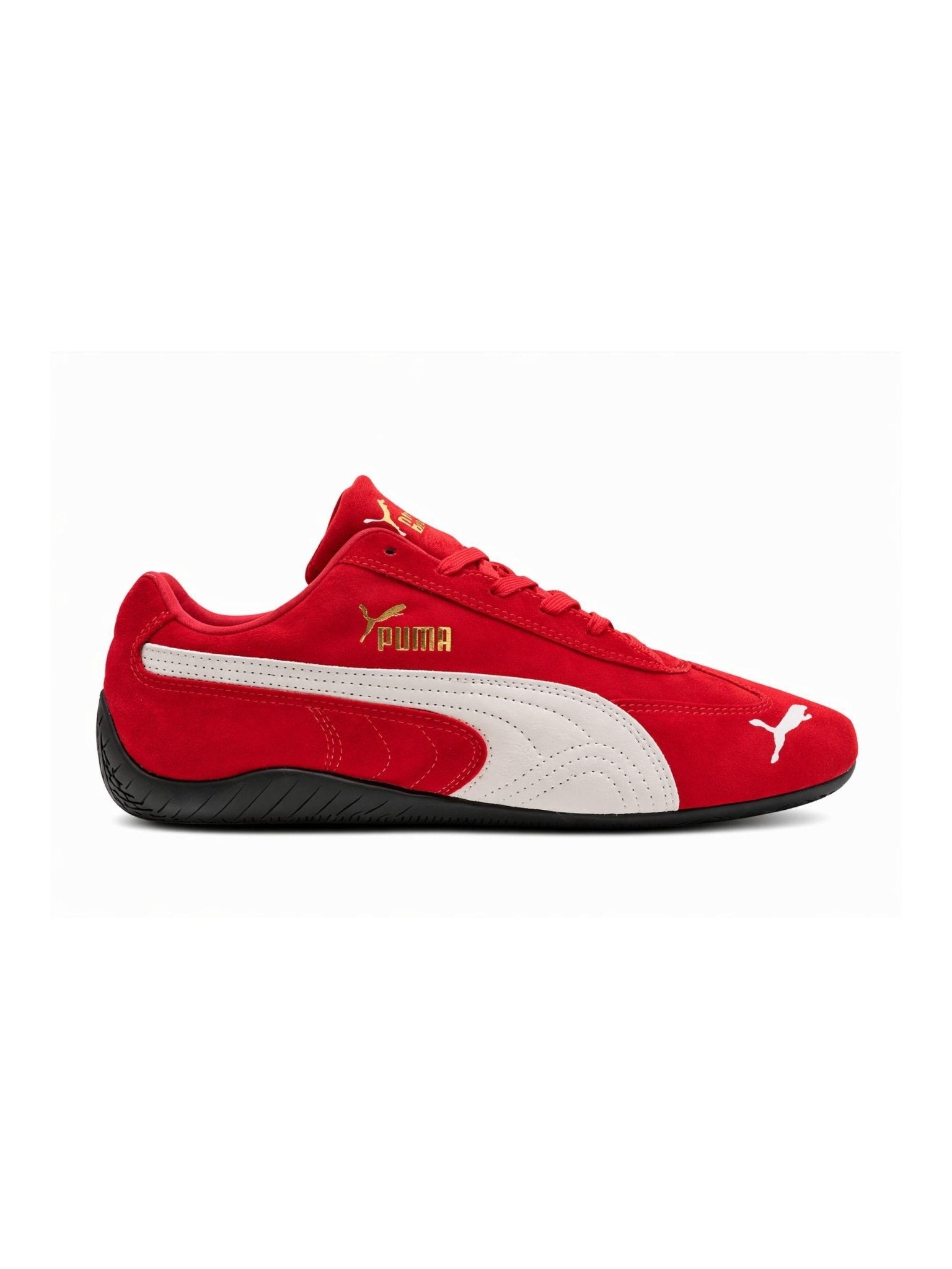 Sneakers Speedcat per bambino Puma Kids rosse con pelle scamosciata - Rubino Kids
