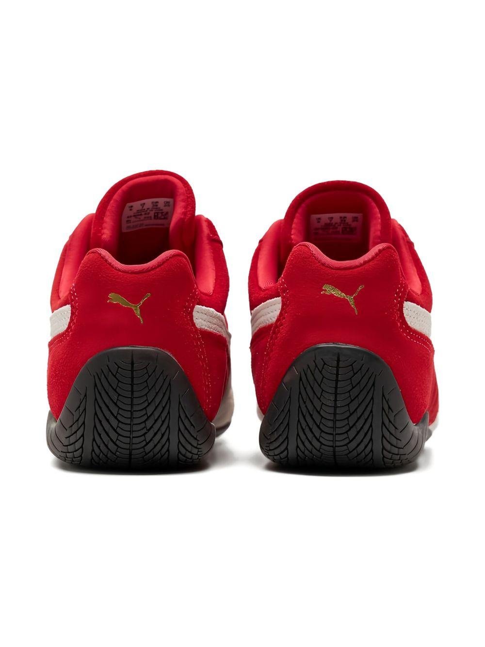 Sneakers Speedcat per bambino Puma Kids rosse con pelle scamosciata - Rubino Kids
