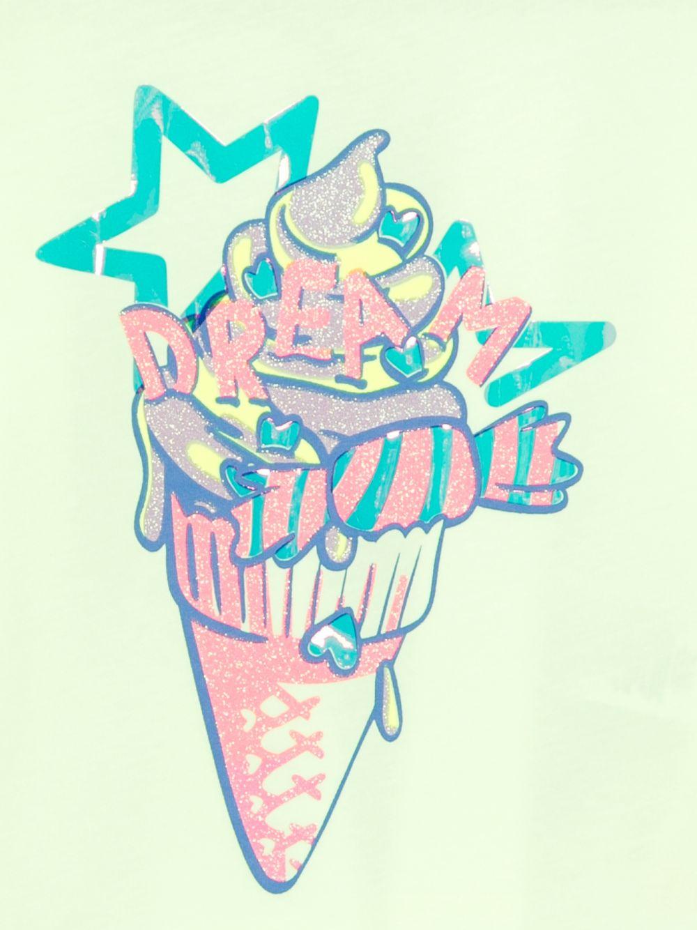 T-shirt per bambina Billieblush gialla con motivo a stella - Rubino Kids