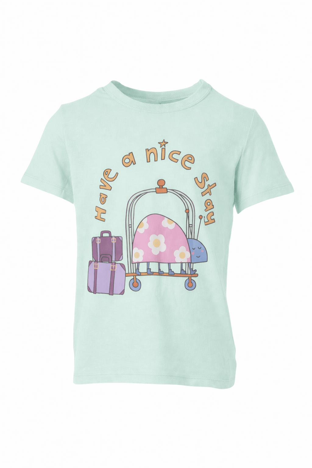 T-shirt per bambina Stella McCartney Kids grigia con stampa grafica sul davanti - Rubino Kids