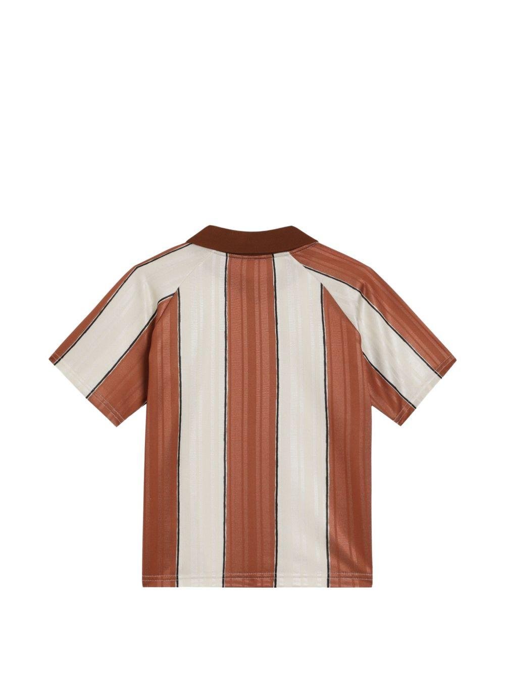 T-shirt per bambino Dolce & Gabbana Kids multicolore con motivo a righe - Rubino Kids