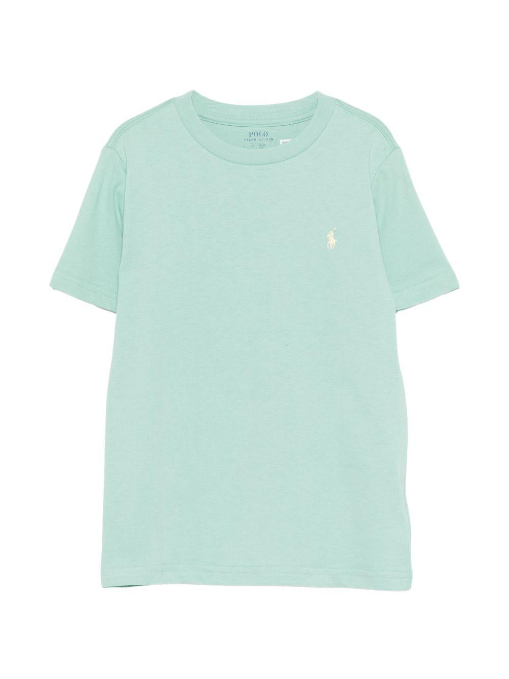 T-shirt per bambino Kids verde con motivo Polo Pony - Rubino Kids