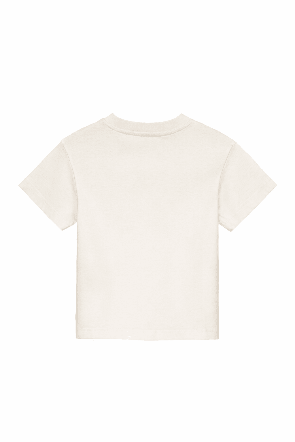T-shirt per bambino Palm Angels Kids bianca con logo a contrasto - Rubino Kids