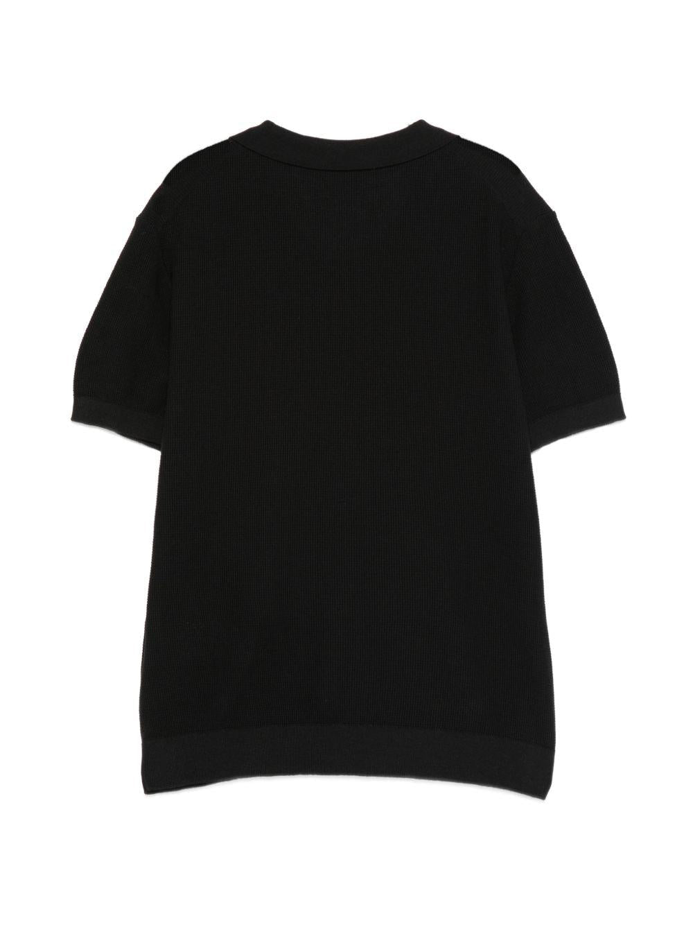 T-shirt per bambino Paolo Pecora Kids con scollo a V - Rubino Kids