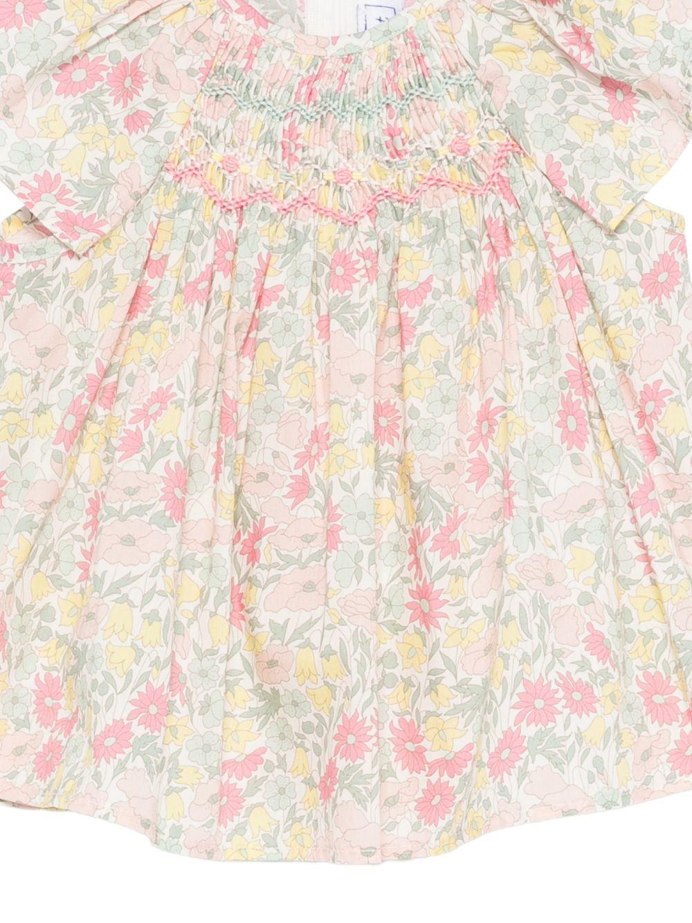 T-shirt per neonata Tartine Et Chocolat multicolore con stampa floreale all - over - Rubino Kids