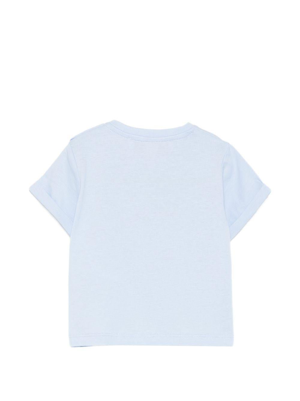 T-shirt per neonato Tartine & Chocolat azzurra con stampa grafica - Rubino Kids