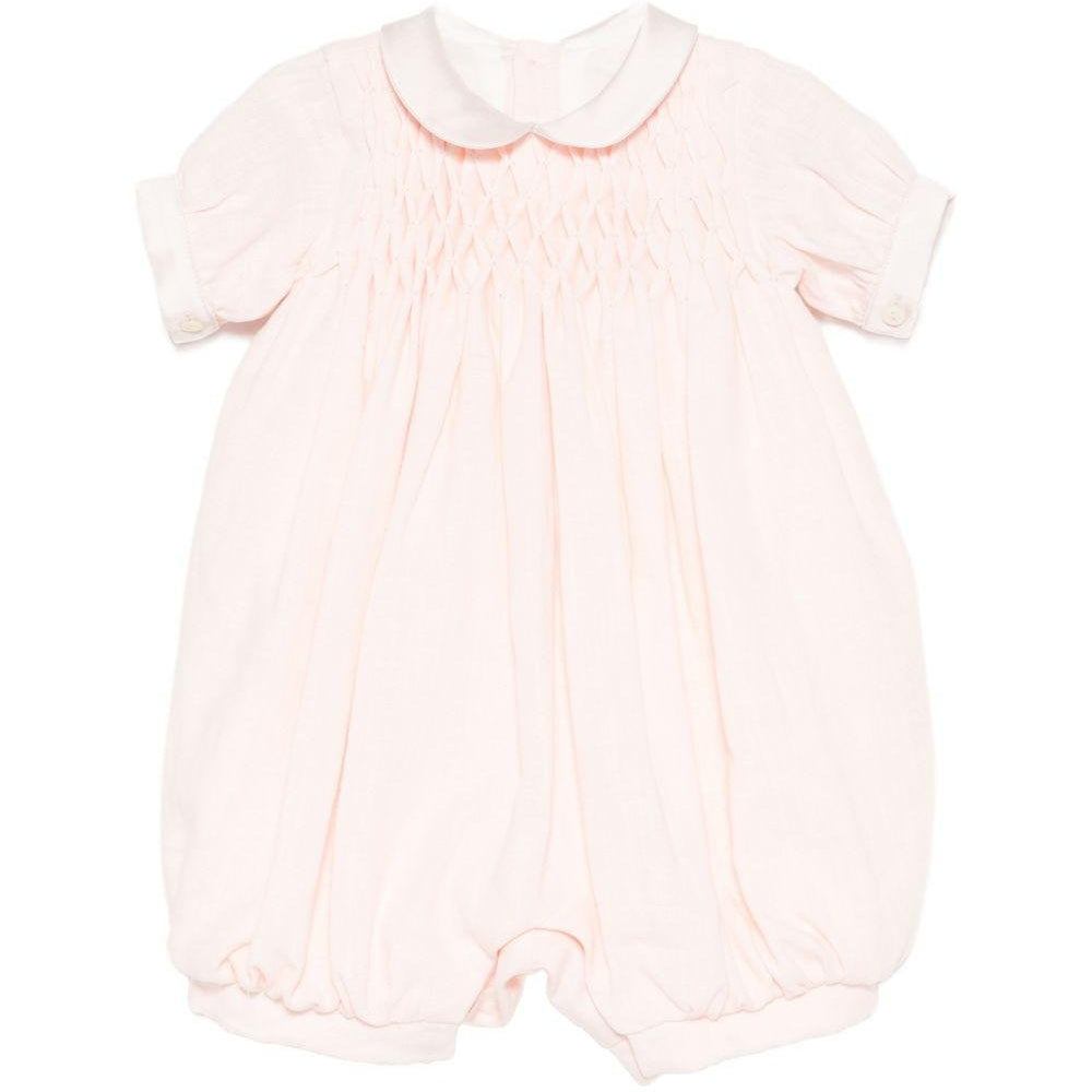 Tutina per neonata La Stupenderia rosa con dettagli arricciati - Rubino Kids