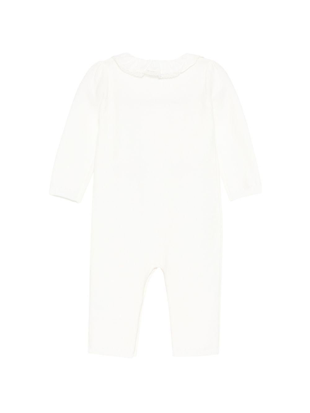 Tutina per neonata Tartine & Chocolat bianco con ricamo a fiori<BR/> - Rubino Kids