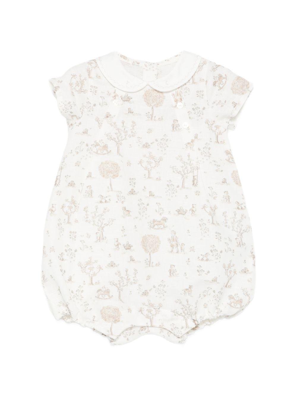 Tutina per neonata Tartine & Chocolat bianco opaco a fantasia - Rubino Kids