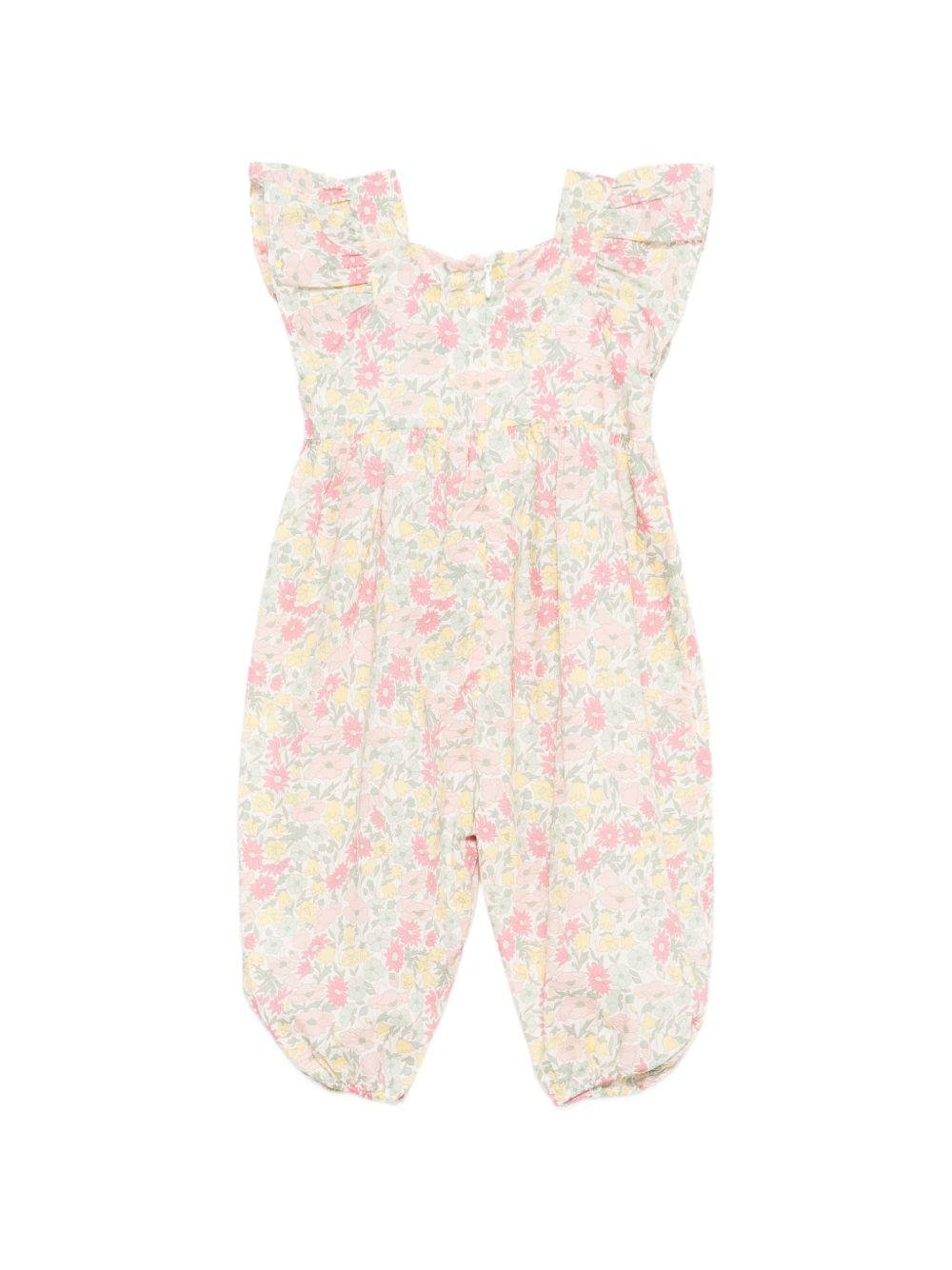 Tutina per neonata Tartine & Chocolat multicolore con stampa fiori - Rubino Kids
