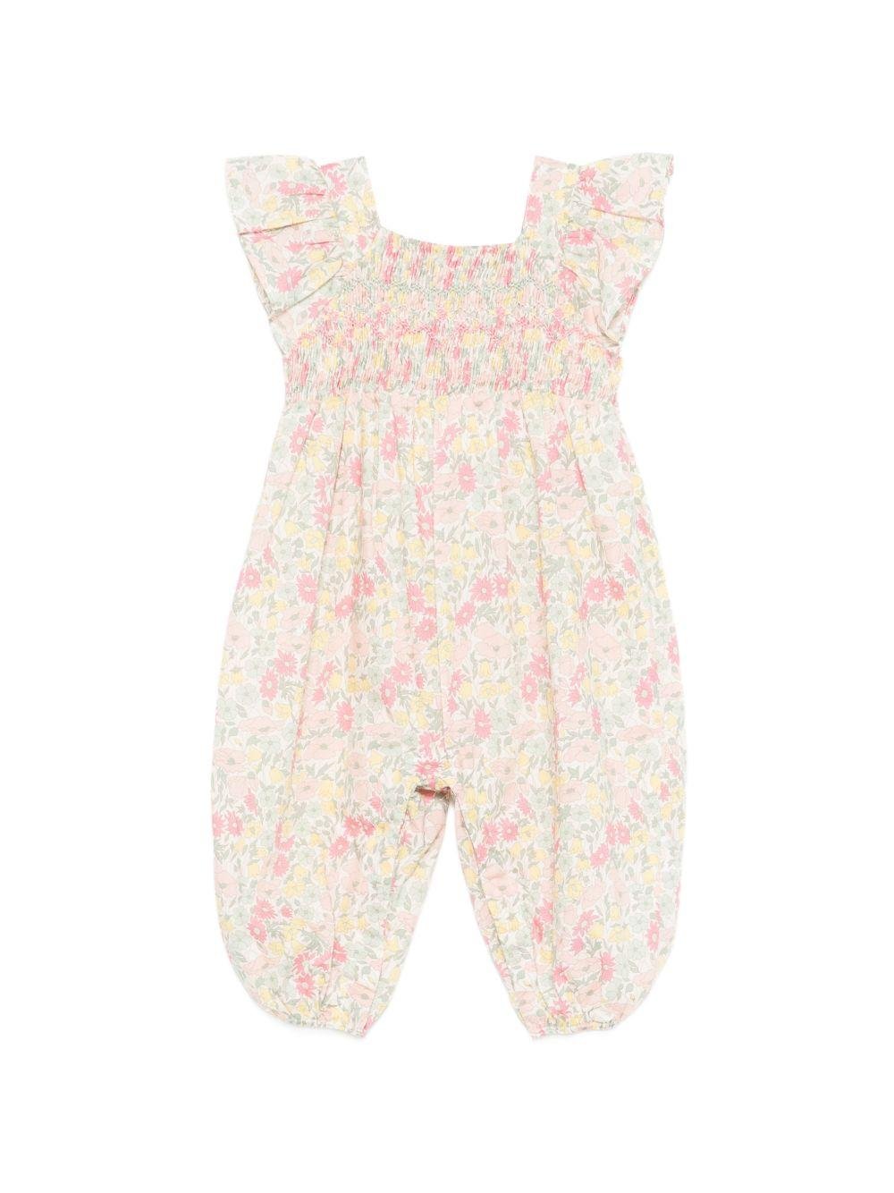 Tutina per neonata Tartine & Chocolat multicolore con stampa fiori - Rubino Kids